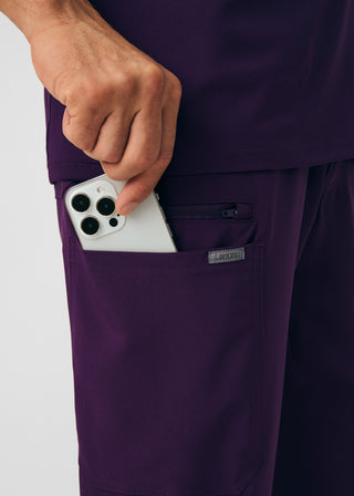 Eggplant Forward Jogger Pants Scrubs