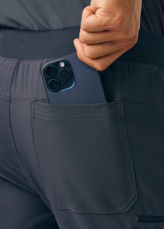 Pewter Forward Jogger Pants Scrubs