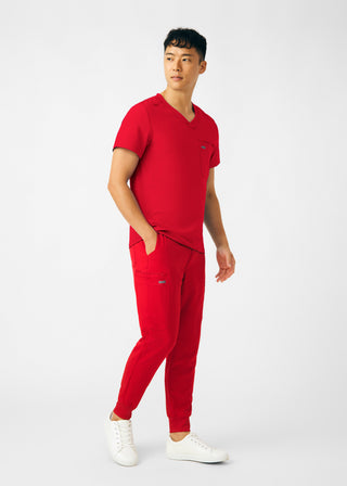 Red Forward Jogger Pants Scrubs
