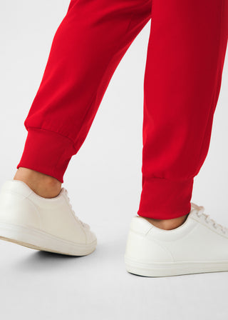 Red Forward Jogger Pants Scrubs