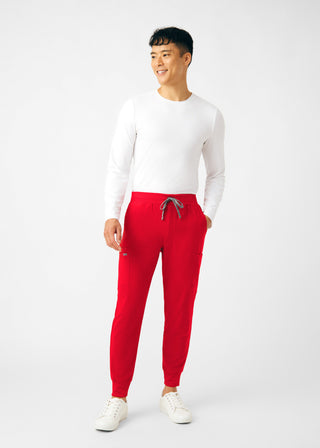 Red Forward Jogger Pants Scrubs