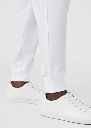 White Forward Jogger Pants Scrubs