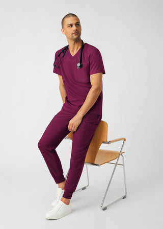 Wine Forward Jogger Pants Scrubs