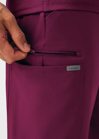 Wine Forward Jogger Pants Scrubs