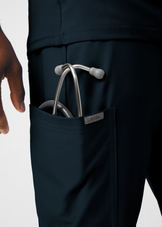 Black Forward Cargo Pants Scrubs