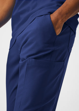 Navy Forward Cargo Pants Scrubs