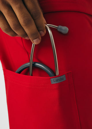 Red Forward Cargo Pants Scrubs