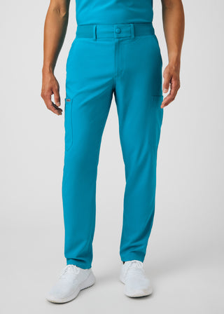Teal Forward Cargo Pants Scrubs