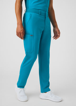 Teal Forward Cargo Pants Scrubs