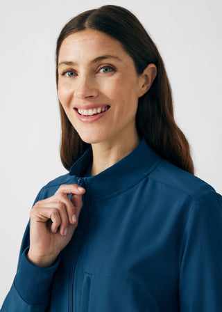 Caribbean Forward 3-Pocket Jacket Scrubs
