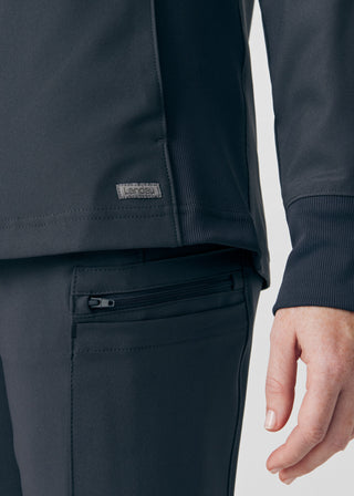 Pewter Forward 3-Pocket Jacket Scrubs