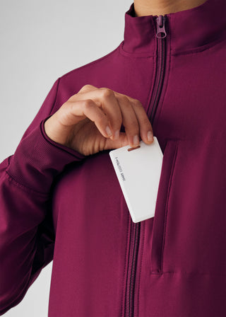 Wine Forward 3-Pocket Jacket Scrubs