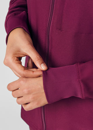 Wine Forward 3-Pocket Jacket Scrubs