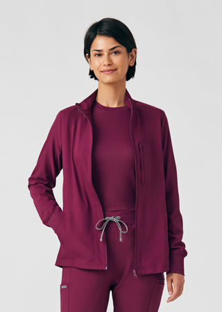 Wine Forward 3-Pocket Jacket Scrubs