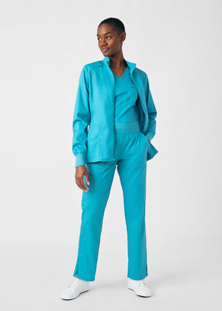 Teal ProFlex 3-Pocket Jacket Scrubs