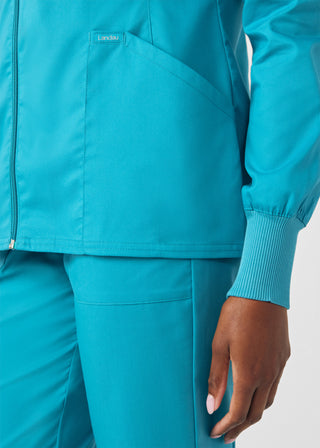Teal ProFlex 3-Pocket Jacket Scrubs