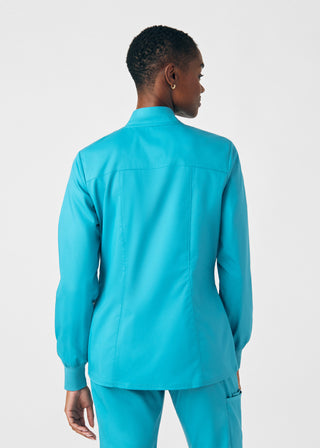 Teal ProFlex 3-Pocket Jacket Scrubs