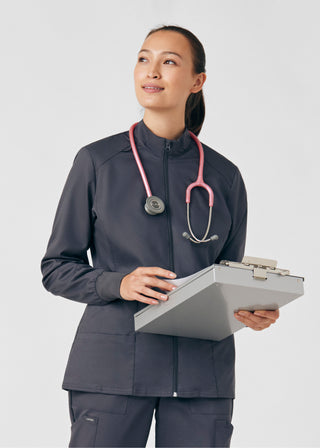 Graphite ProFlex 3-Pocket Jacket Scrubs