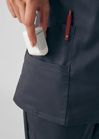 Graphite ProFlex 3-Pocket Jacket Scrubs