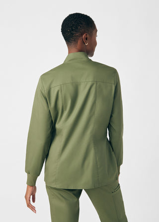 Olive Moss ProFlex 3-Pocket Jacket Scrubs