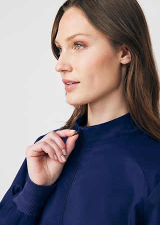 True Navy ProFlex 3-Pocket Jacket Scrubs