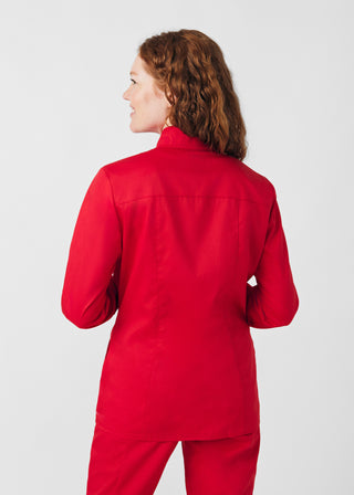 True Red ProFlex 3-Pocket Jacket Scrubs