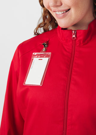 True Red ProFlex 3-Pocket Jacket Scrubs