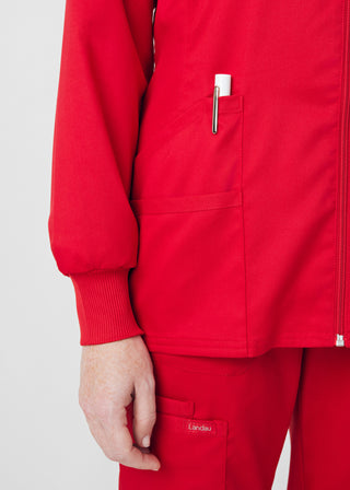True Red ProFlex 3-Pocket Jacket Scrubs