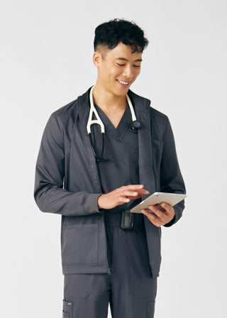 Graphite ProFlex 4-Pocket Jacket Scrubs