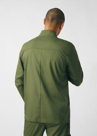 Olive Moss ProFlex 4-Pocket Jacket Scrubs