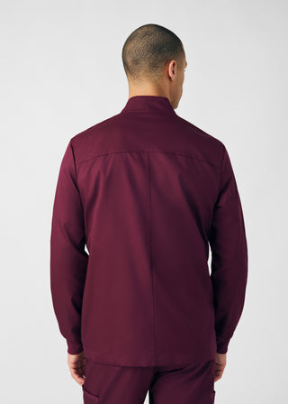 Wine ProFlex 4-Pocket Jacket Scrubs