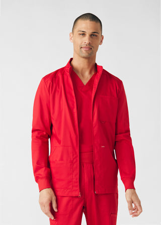 True Red ProFlex 4-Pocket Jacket Scrubs