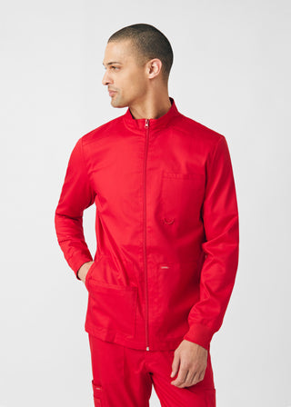 True Red ProFlex 4-Pocket Jacket Scrubs