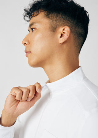 White ProFlex 4-Pocket Jacket Scrubs