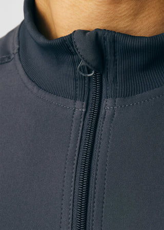 Pewter Forward 3-Pocket Jacket Scrubs
