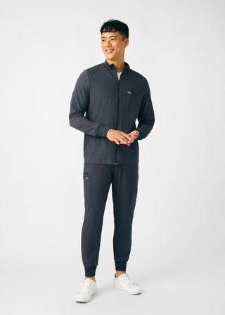 Pewter Forward 3-Pocket Jacket Scrubs