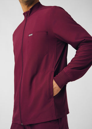 Wine Forward 3-Pocket Jacket Scrubs