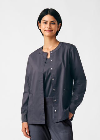 Graphite ProFlex 3-Pocket Jacket Scrubs