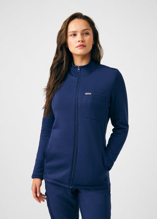 Navy Forward 5-Pocket Jacket Scrubs