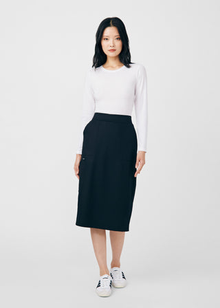 Black ProFlex Skirt Scrubs