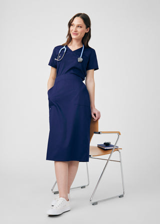 True Navy ProFlex Skirt Scrubs