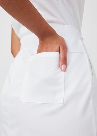 White ProFlex Skirt Scrubs