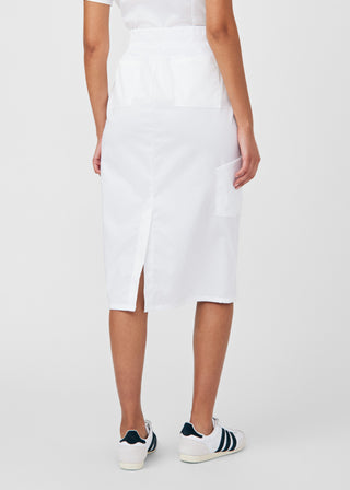 White ProFlex Skirt Scrubs
