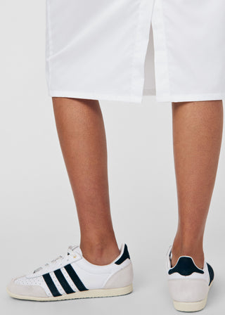 White ProFlex Skirt Scrubs