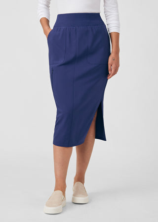 Navy Forward Skirt Scrubs