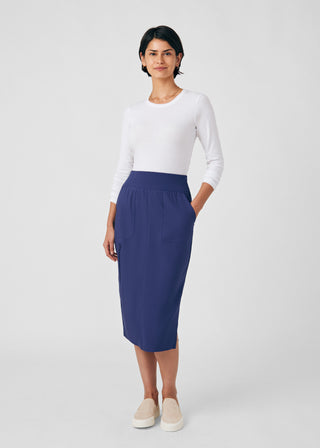Navy Forward Skirt Scrubs