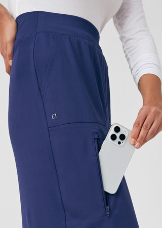 Navy Forward Skirt Scrubs