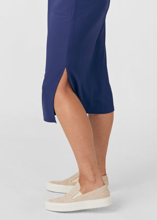 Navy Forward Skirt Scrubs