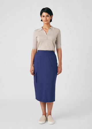 Navy Forward Skirt Scrubs