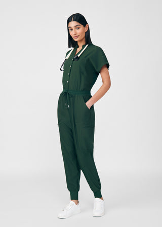 Mountain View Forward 8-Pocket Cargo Jumpsuit Scrubs